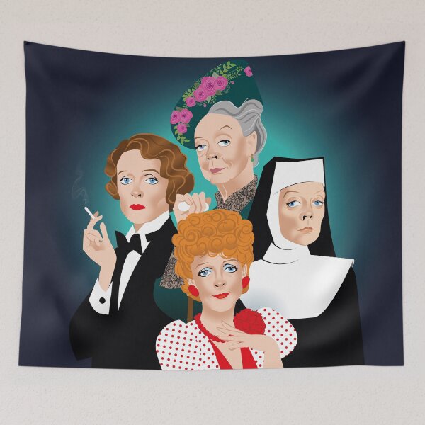 Item preview, Dame Maggie designed and sold by AleMogolloArt.