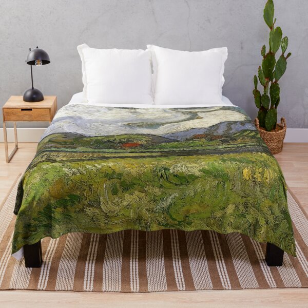 Item preview, Vincent Van Gogh - Wheat Field Behind Saint-paul Hospital With A Reaper designed and sold by st1art.