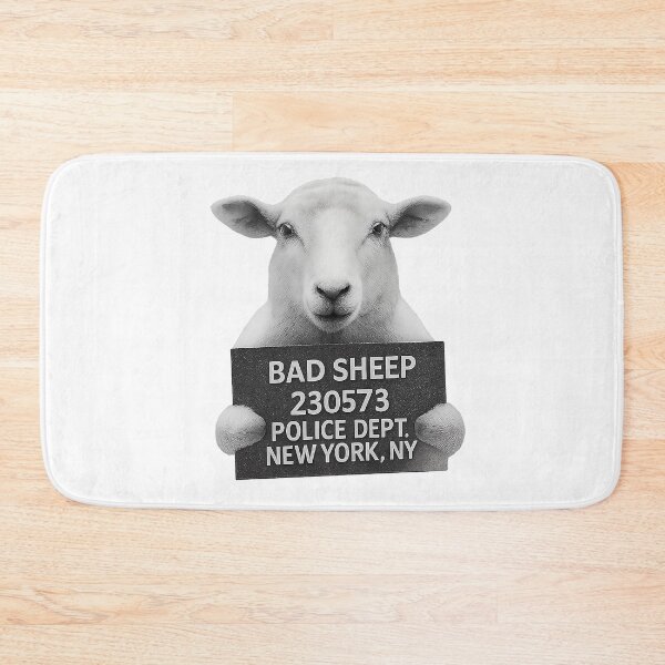 Item preview, Mugshot Bad Sheep designed and sold by Mad-by-The-O.