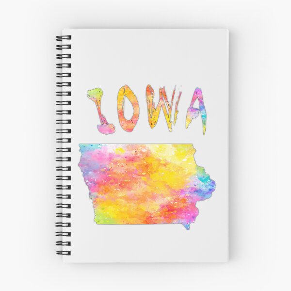 Item preview, Iowa State Pride - Vibrant Artistic Watercolor Silhouette designed and sold by mashmosh.