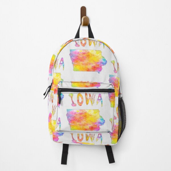 Item preview, Iowa State Pride - Vibrant Artistic Watercolor Silhouette designed and sold by mashmosh.