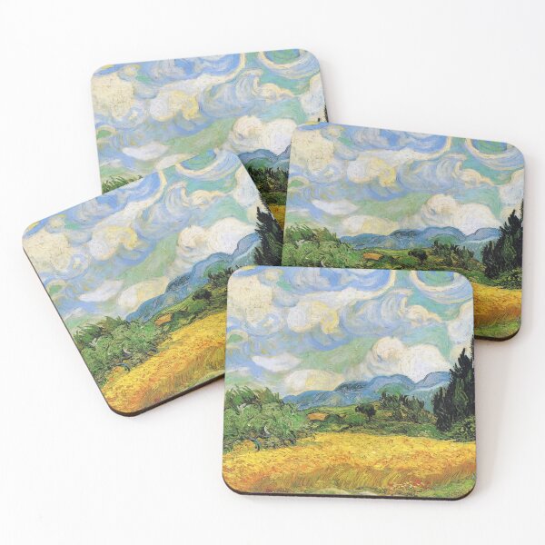 Item preview, Vincent Van Gogh - Wheat Field With Cypresses At The Haude Galline Near Eygalieres designed and sold by st1art.