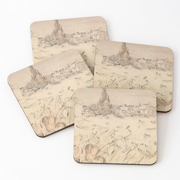 Item preview, Vincent Van Gogh - Wheat Field With Cypresses designed and sold by st1art.