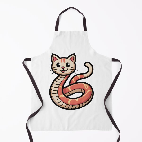 Item preview, Green snake Cat Snake designed and sold by Uglyandcute.