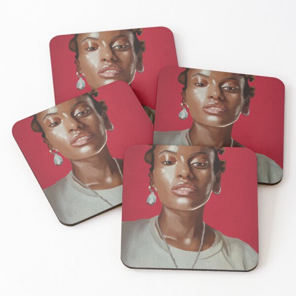 Item preview, Annahstasia Enuke portrait painting  designed and sold by thehat24.