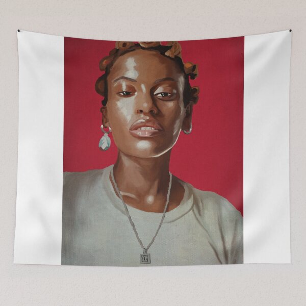 Item preview, Annahstasia Enuke portrait painting  designed and sold by thehat24.