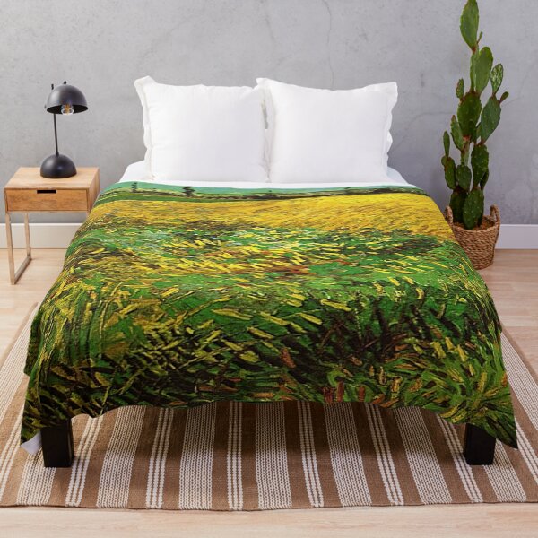 Item preview, Vincent Van Gogh - Wheat Field With The Alpilles Foothills In The Background designed and sold by st1art.