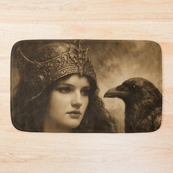 Item preview, Goddess Morrigan with Raven. designed and sold by SoniaSarkali.