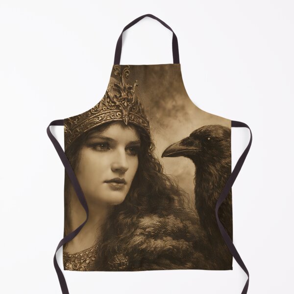Item preview, Goddess Morrigan with Raven. designed and sold by SoniaSarkali.