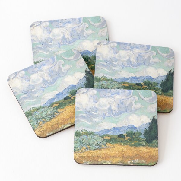 Item preview, Vincent Van Gogh - Wheatfield With Cypress Tree designed and sold by st1art.