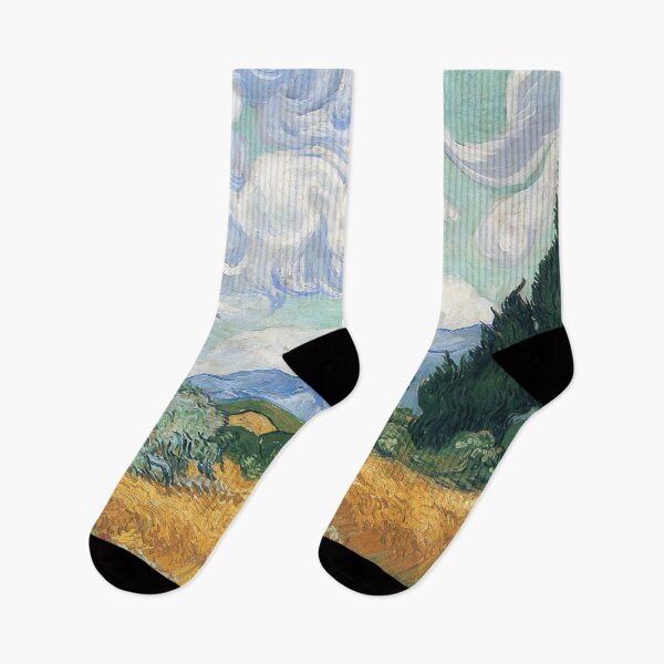 Item preview, Vincent Van Gogh - Wheatfield With Cypress Tree designed and sold by st1art.