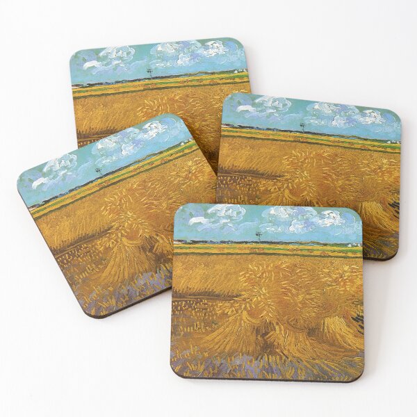 Item preview, Vincent Van Gogh - Wheatfield With Sheaves designed and sold by st1art.