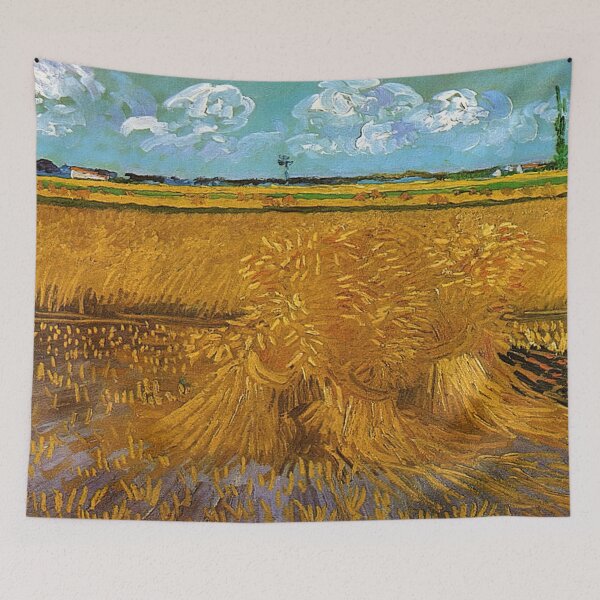 Item preview, Vincent Van Gogh - Wheatfield With Sheaves designed and sold by st1art.