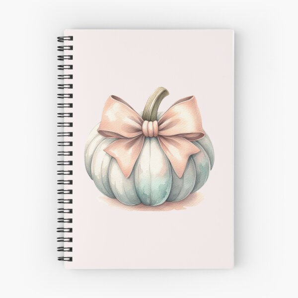 Item preview, Soft Pastel Pumpkin with a Bow | Fall Decor designed and sold by Nicole-Cherie.