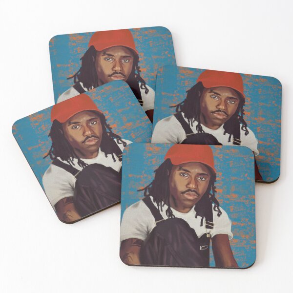 Item preview, Blood Orange Dev Hynes portrait painting  designed and sold by thehat24.