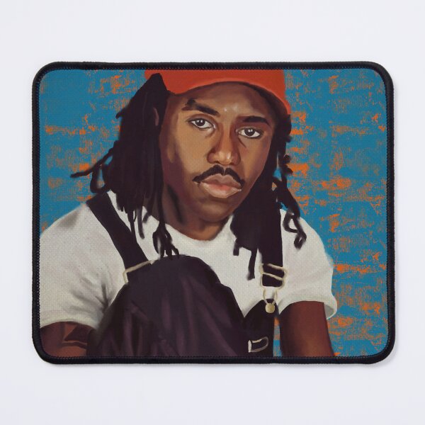Item preview, Blood Orange Dev Hynes portrait painting designed and sold by thehat24.