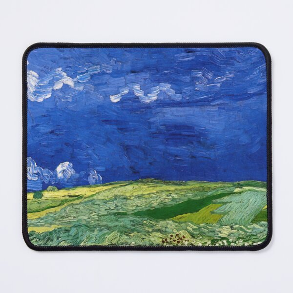 Item preview, Vincent Van Gogh - Wheatfields Under Thunderclouds designed and sold by st1art.