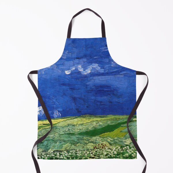 Item preview, Vincent Van Gogh - Wheatfields Under Thunderclouds designed and sold by st1art.