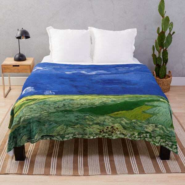 Item preview, Vincent Van Gogh - Wheatfields Under Thunderclouds designed and sold by st1art.