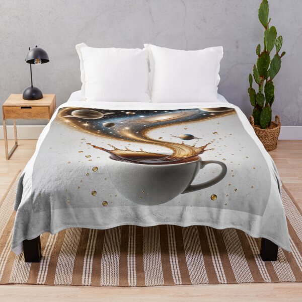 Item preview, Galaxy Flowing from Coffee Cup designed and sold by Wonderful Designs.