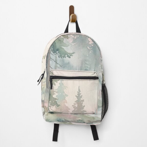 Item preview, serene forest scene in pastel designed and sold by Nov-ella.