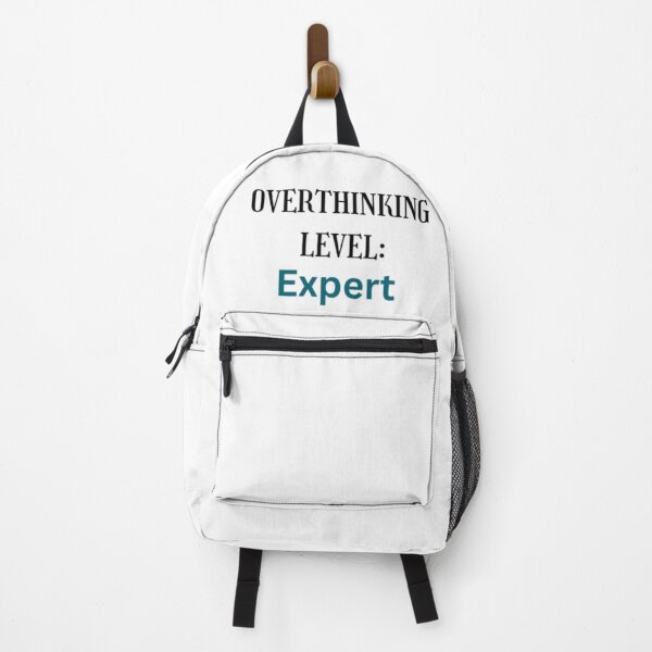 Item preview, Overthinking Level Expert Sarcastic Quote  designed and sold by Haevora.