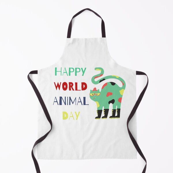 Item preview, HAPPY WORLD ANIMAL DAY designed and sold by MYTHICAL ME.