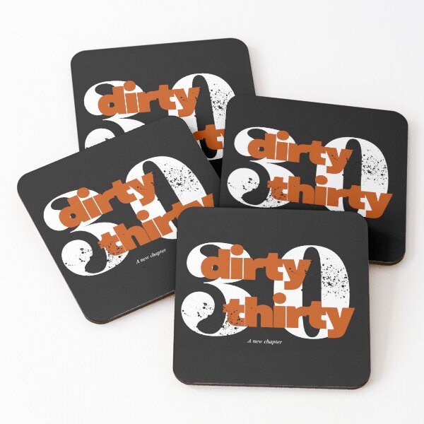 Item preview, dirty thirty, thirtieth birthday celebration party designed and sold by YOURTHINGZ.