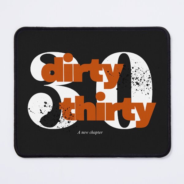 Item preview, dirty thirty, thirtieth birthday celebration party designed and sold by YOURTHINGZ.