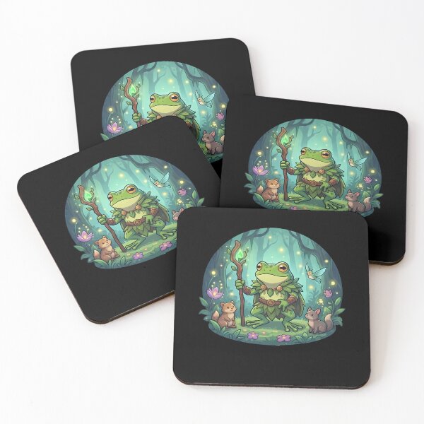 Item preview, Frog Wizard Enchanted Forest Fantasy designed and sold by k3rstman1.