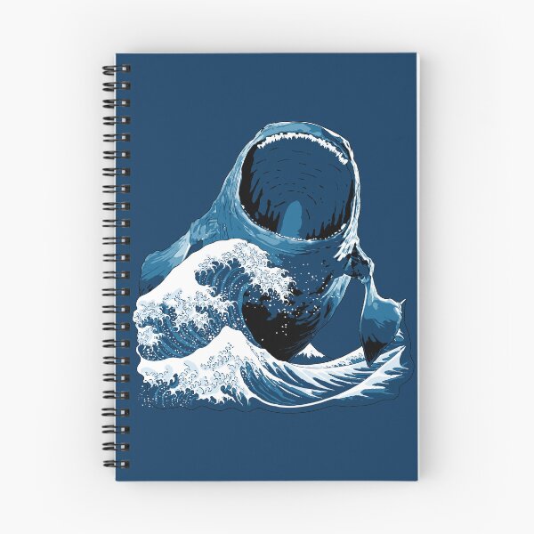 Item preview, Treat Wave of The Bloop off Kanagawa designed and sold by Power Up Prints.