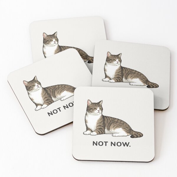 Item preview, Not Now. designed and sold by Ombrya.