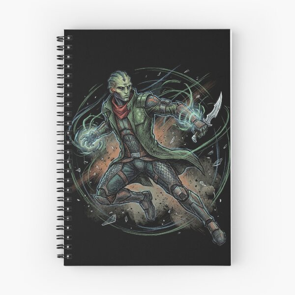 Item preview, Thane Krios Mass Effect Drell Assassin Biotic Hanar Monk Sniper Prayer Siha Kolyat Shepard Fan Art Portrait Poster T-Shirt Sticker Print Gift designed and sold by Senpaiwaves.