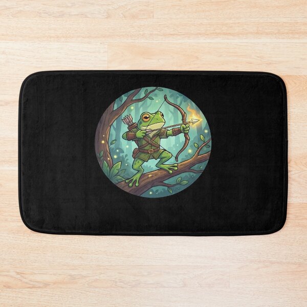Item preview, Magical Frog Archer Fantasy Forest Fantasy designed and sold by k3rstman1.
