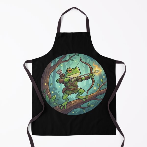 Item preview, Magical Frog Archer Fantasy Forest Fantasy designed and sold by k3rstman1.