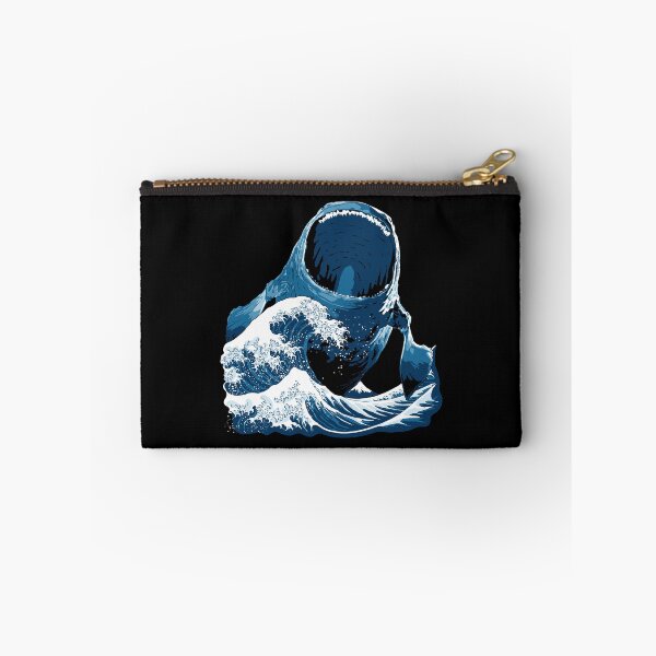 Item preview, The Bloop Great Wave off Kanagawa designed and sold by Power Up Prints.