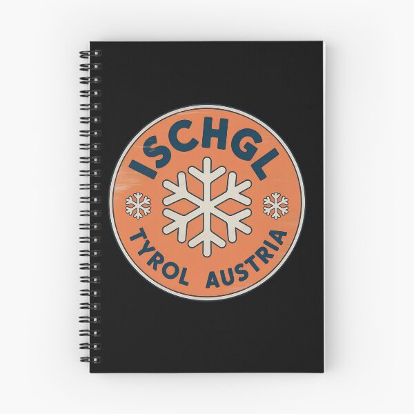 Item preview, Ischgl Tyrol Austria Snowflake – Vintage Ski Resort  | Winter Travel Badge designed and sold by VividOrganica.