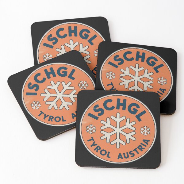 Item preview, Ischgl Tyrol Austria Snowflake – Vintage Ski Resort  | Winter Travel Badge designed and sold by VividOrganica.