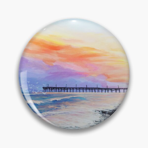 Item preview, Ocean pier sunset  designed and sold by Byearion.