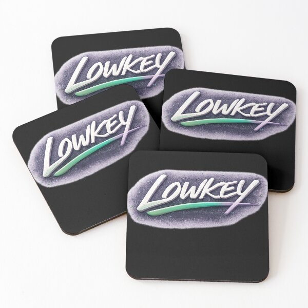 Item preview, LOWKEY – Subtle Energy Streetwear Typography designed and sold by DesignsByHania.