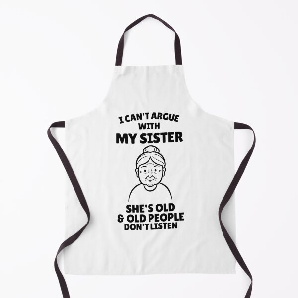Item preview, Funny Sibling Sister Humor Family Joke Humor designed and sold by first-shirt ⭐ ⭐ ⭐ ⭐ ⭐.