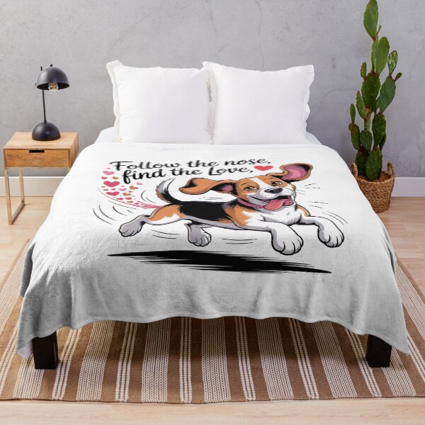 Item preview, Beagle Valentine Running Dog With Heart Trail Love Quote designed and sold by MuniraWearify.