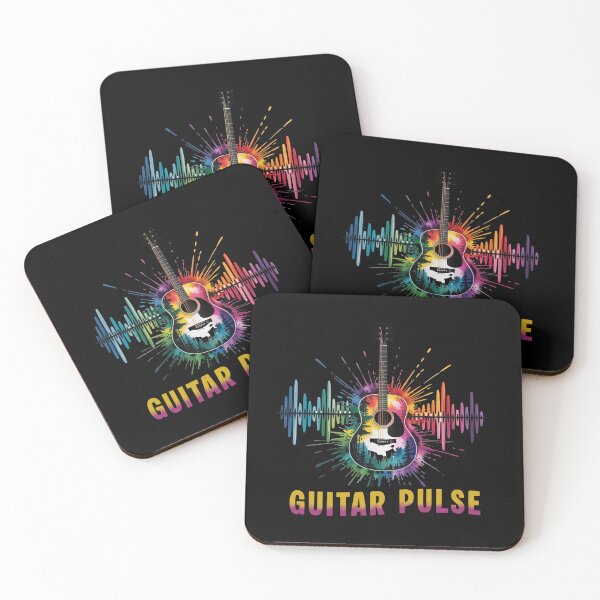 Item preview, Guitar Pulse Acoustic Wave Design designed and sold by CleanDecor.