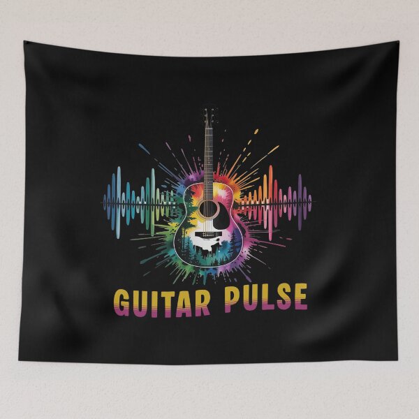 Item preview, Guitar Pulse Acoustic Wave Design designed and sold by CleanDecor.