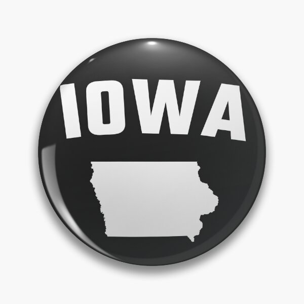 Item preview, IOWA State Map - Classic Varsity Style Bold Design designed and sold by mashmosh.