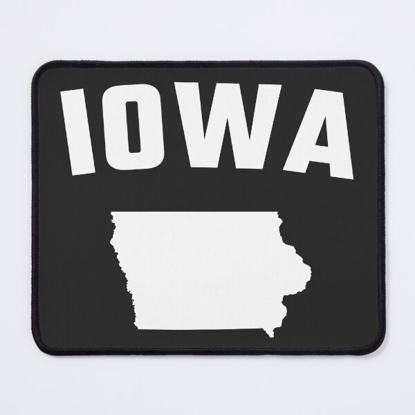 Item preview, IOWA State Map - Classic Varsity Style Bold Design designed and sold by mashmosh.