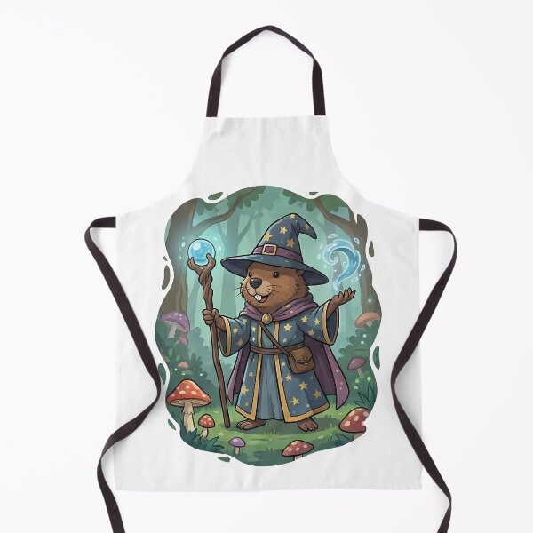 Item preview, Cute Magical Beaver Wizard Woodland Fantasy designed and sold by k3rstman1.