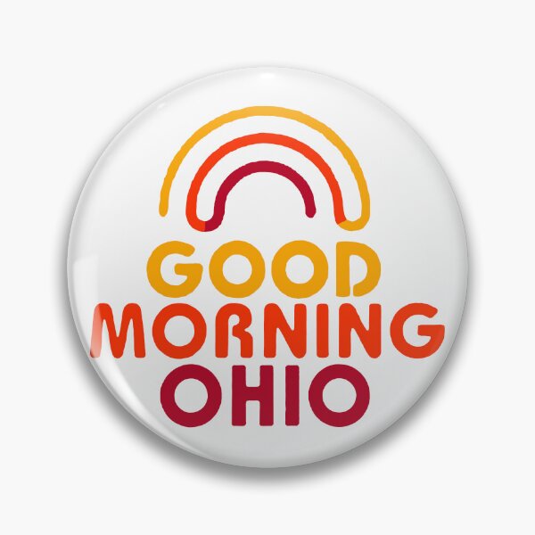 Item preview, Good Morning Ohio; Buckeye State; USA; designed and sold by StickerApe.