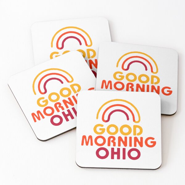 Item preview, Good Morning Ohio; Buckeye State; USA; designed and sold by StickerApe.