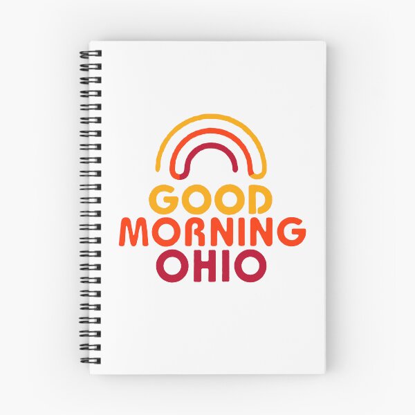 Item preview, Good Morning Ohio; Buckeye State; USA; designed and sold by StickerApe.